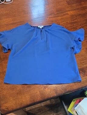 CeCe Ruffle Sleeve Blouse